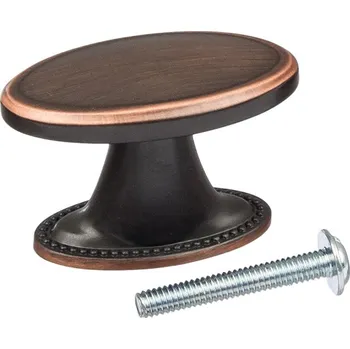 Nábytkové kování TULIP Knop Tomo staroměď tmavá (TULIP Knop Tomo staroměď tmavá)