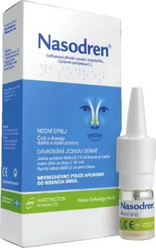 Nosní sprej Nasodren Nosní sprej 50 mg + rozpouštědlo 5 ml
