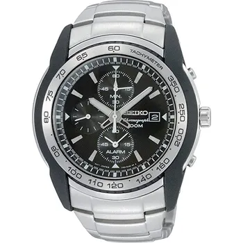 Hodinky Hodinky Seiko SNAB95P1 Alarm Sports Chronograph