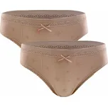 GREENICE Hvězdičková tanga GREE-9552 2 ks Barva: Béžová, Velikost: L/XL