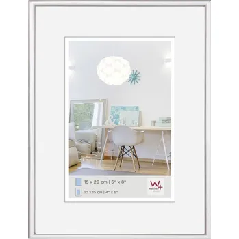 Rám na obraz walther+ design KV520S vyměnitelný fotorámeček Formát papíru: 20 x 15 cm stříbrná