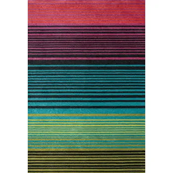 Koberec SINTELON Dětský kusový koberec PLAY pruhy 80x150 cm