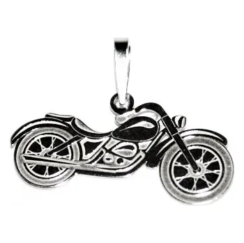 Přívěsek Stříbrný přívěsek motorka - PA0032 (Stříbrný přívěsek motorka)