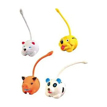 Hračka pro psa Hračka pes Zvířátka s ocáskem mix 6cm