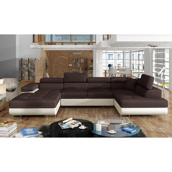 Sedací souprava Nábytek PEGAS s.r.o. Sedací souprava ve tvaru U RODRIGO, Sawana 26 / Soft 33 Pravá