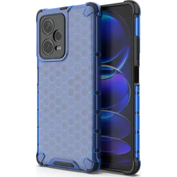 Pouzdro na mobilní telefon VSECHNONAMOBIL 58891 HONEYCOMB Ochranný kryt Xiaomi Redmi Note 12 Pro+ 5G modrý