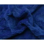 Prostěradlo MIKROFLANEL SLEEP WELL 180x200cm, tmavě modré
