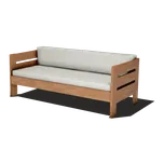 Dřevěná postel FLAVIO z bukového, jasanového nebo dubového masivu výrobce světspánku.cz. Dostupná ve všech rozměrech, včetně atypických. 200x90, olej Světlý, jádrový buk