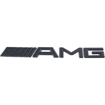 Znak automobilu Označení / Nápis / Znak / Logo / AMG na kufr - černý EIC-125