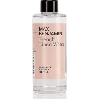 Max Benjamin - Náhradní náplň do difuzéru s náhradními tyčinkami French Linen Water 300ml