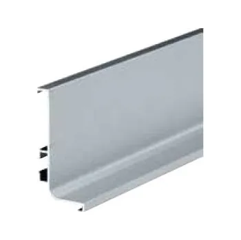 Nábytkové kování TULIP Gola dvířkový J profil 4100 imitace nerezi (TULIP Gola dvířkový J profil 4100 imitace nerezi)