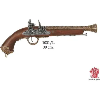 Replika zbraně Pirátská křesadlová pistole - Itálie