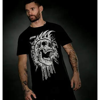 Pánské tričko tričko hardcore pánské - NO GODS - HYRAW - FW21-M09-SST