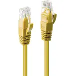LINDY 48067 RJ45 síťové kabely, propojovací kabely CAT 6 U/UTP 10.00 m žlutá 1 ks