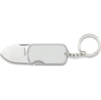 Vojenské psí známky Nůž Albainox Dog Tag na klíče - stříbrný