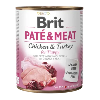 Krmivo pro psa Brit Care Dog Puppy Paté & Meat 400 g