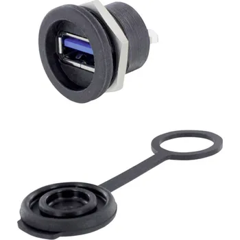 Elektrický konektor encitech 1310-1014-01 1310-1014-01 USB konektor Typ A, 1 ks