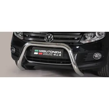 Tuning Přední ochranný rám SB VOLKSWAGEN Tiguan 2011-15 Misutonida EC/SB/355 Leštěný nerez