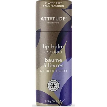 Kosmetika Přírodní balzám na rty Leaves bar - s vůní kokosu Attitude 8,5 g