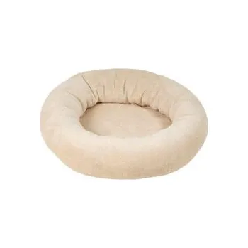 Pelíšek pro psa Pelech Amélie plyš kulatý 50cm Béžová A28 1ks