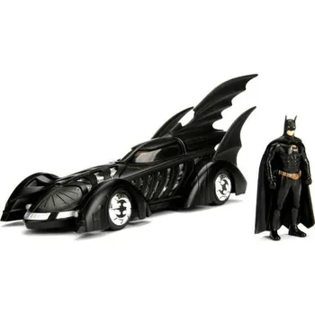 autíčko Batman Forever - Diecast Model 1/24 1995 Batmobile s figurkou
