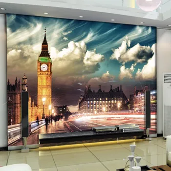 Fototapeta Solution Media 3D tapeta - Noční Big Ben MU230 3 - 3D Relief - Vliesová tapeta - 320g/m2