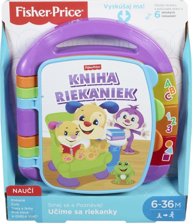 Fisher Price Kniha riekanek SK od 571 Kč - Zbozi.cz