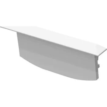 Bodové svítidlo BIG WHITE GRAZIA 60 zápustné, koncové krytky bílé 1004910