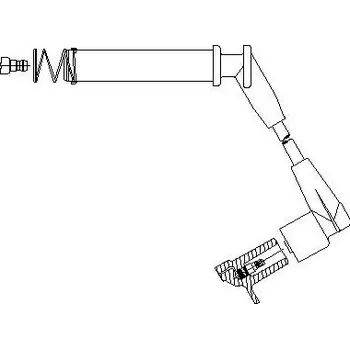 Zapalovací kabel zapalovací kabel, , 90449676, BREMI, 370/35