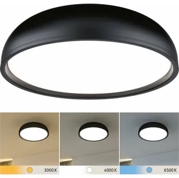 Svítidlo PAULMANN Selection Bathroom LED stropní svítidlo Oka IP44 CCT 230V 24W černá mat