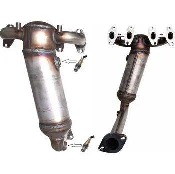 Výfukový systém Výfuk JMJ - katalyzátor výfuku FIAT Punto II 1.2 -8V (PR 1091016 [099-716])