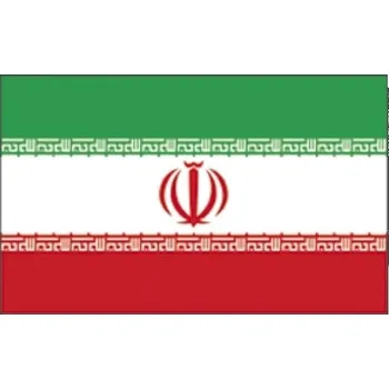 Vlajka Írán 30 x 45 cm na tyčce