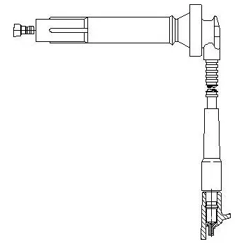Zapalovací kabel zapalovací kabel, , 22451AA720, BREMI, 3A59E42