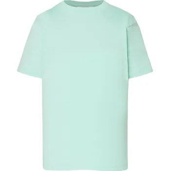 Chlapecké tričko detske-tricko-JHK-bavlnene-mintove-zelene Dětská bavlněná trička JHK: M