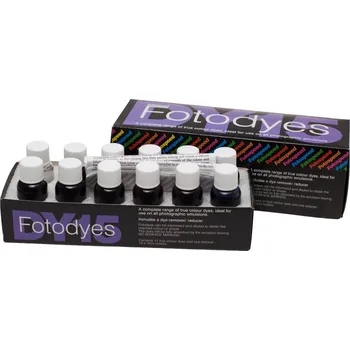 Vybavení pro vyvolávání a úpravu fotografie FOTOSPEED Fotodyes True Color Dyes retušovací barvy