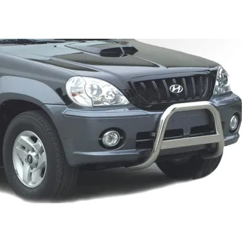 Tuning Přední ochranný rám Medium HYUNDAI Terracan 2001-04 Misutonida MED/118 Leštěný nerez