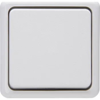 Kopp tlačítko na omítku – standardní arktická bílá 514402000 1 ks