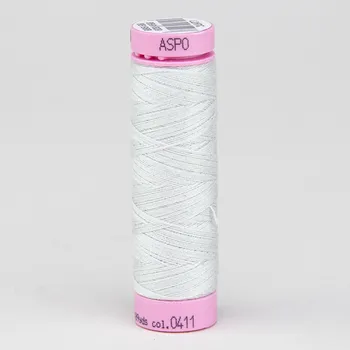 Nit Univerzální šicí nit Amann ASPO 120 polyesterová, bílá kouřová 0411, návin 100m