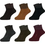 PESAIL Dámské vlněné termoponožky LY204 4páry Barva: Mix, Velikost: 35-38