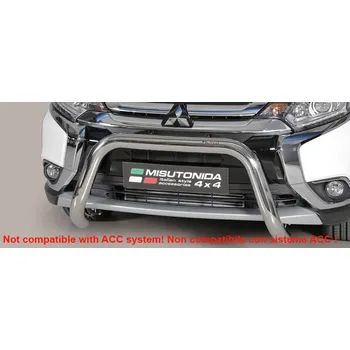 Tuning Přední ochranný rám SB MITSUBISHI Outlander 2015- Misutonida EC/SB/392 Leštěný nerez
