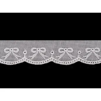 Bavlněná madeira - štykování šíře 35 mm