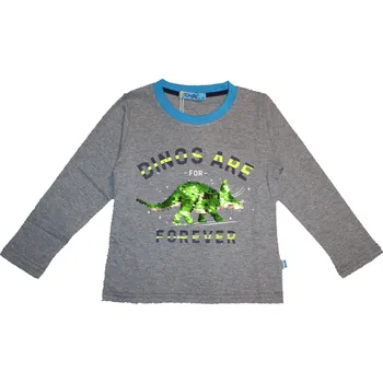 Chlapecké tričko šedé Kugo MC1281 Velikost: 98