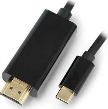 Datový kabel Kabel USB type C - HDMI 4K Akyga AK-AV-18 1.8m