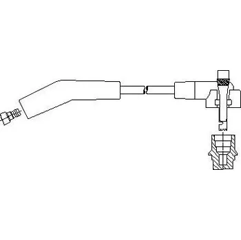 Zapalovací kabel zapalovací kabel, , 1016833, BREMI, 8A14/61