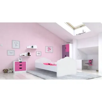 Dětská postel Nábytek PEGAS s.r.o. Postel s matrací CASIMO 140x70 Bílá