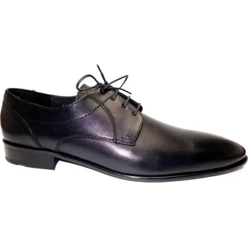 Pánské polobotky Společenská obuv-polobotky, Lloyd, Manon, šíře F, černá: Černá Hladká kůže 35 51 F - užší střih (27073-27077)