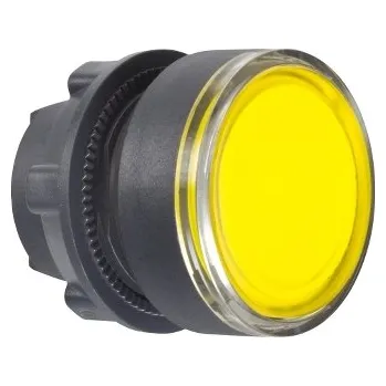 Elektroinstalační materiál SCHN ZB5AH083 Ovládací hlavice "Stiskem zapni-stiskem vypni", lícující - žlutá