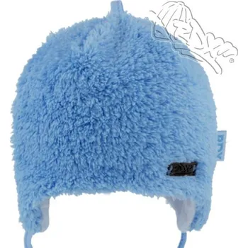 Kojenecká čepice RDX Zavazovací čepice wellsoft podšitá bavlnou Modrá Vel. 00