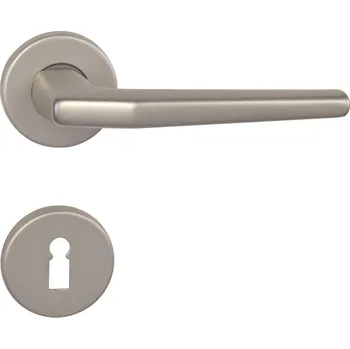 Dveřní kování BA - LUCIA - R rozety BB, klika/klika F8 - Nikl matný