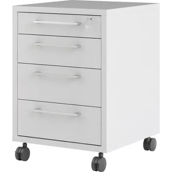 Policová skříň Nábytek PEGAS s.r.o. Kontejner OFFICE 419, Bílý